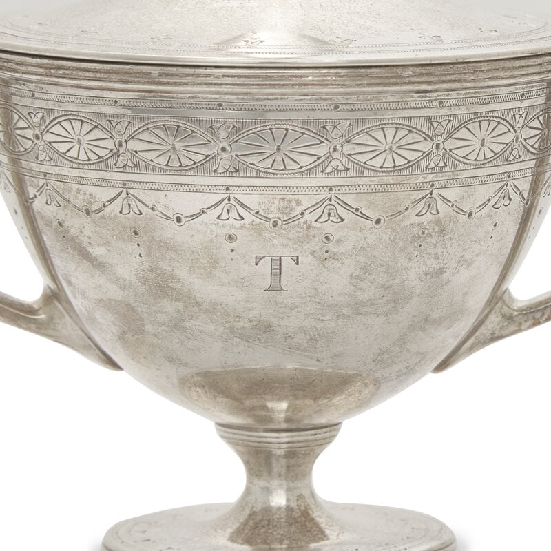 A Tiffany & Co. Sterling Silver Creamer and Covered Sugar - 2