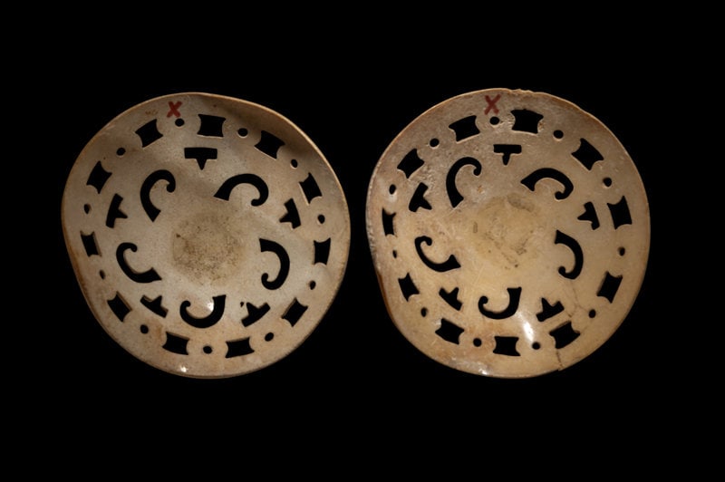 A Pair of Mixtec Roundels - 2