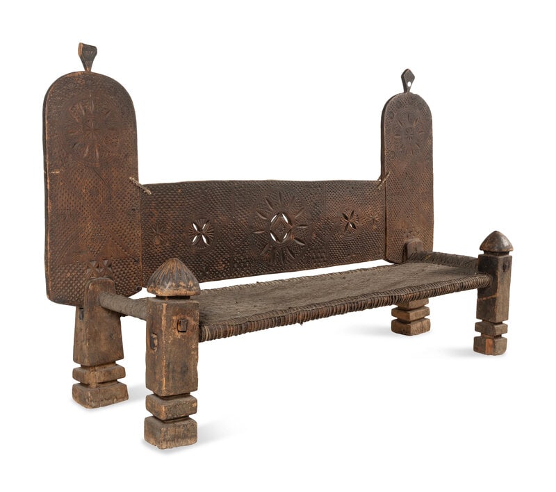 An Indian Teak Daybed - 2