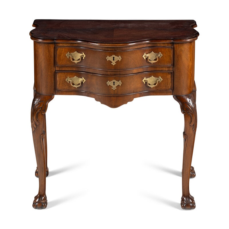 A George II Style Mahogany Side Table (1 of 2)