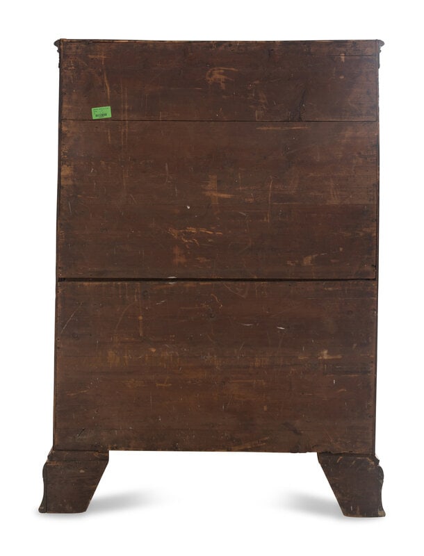 A George III Mahogany High Chest of Drawers - 5