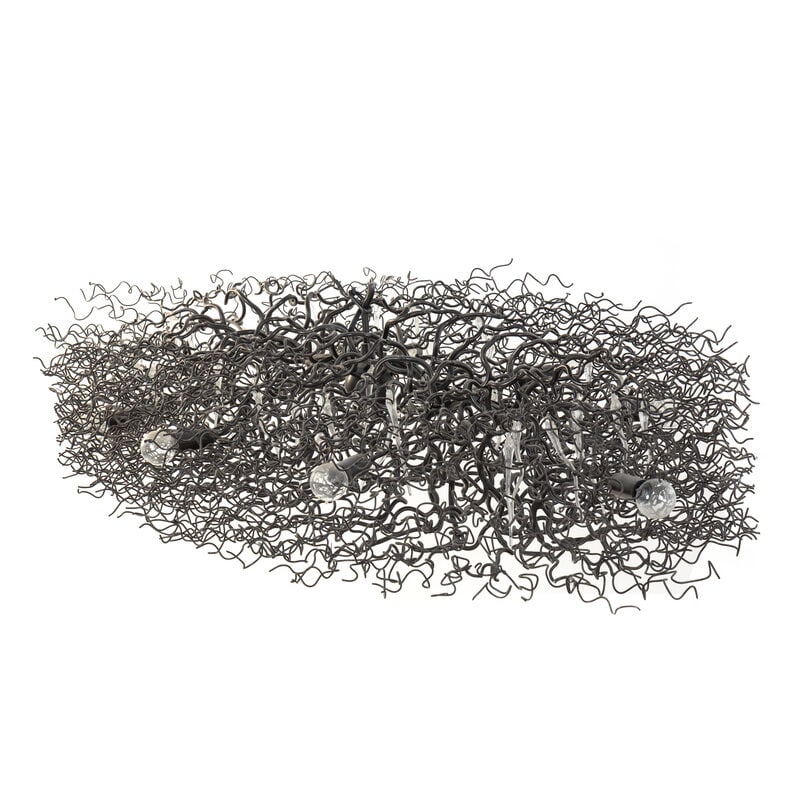 A Brand van Egmond Chandelier: A Brand van Egmond Chandelier Length 62 x width 31 x drop 13 inches. This lot is located in Chicago. 