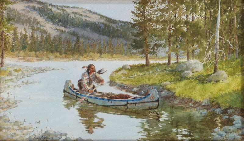 David Halbach (American, b. 1931) Ojibway, 1994 - 2