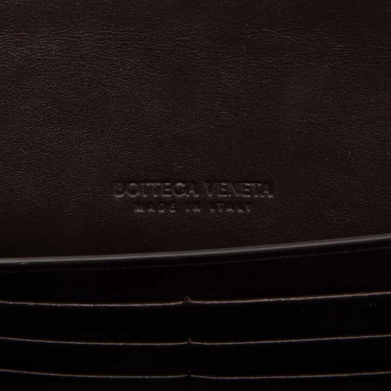 BOTTEGA VENETA, ANDIAMO INTRECCIATO LEATHER CLUTCH - 5