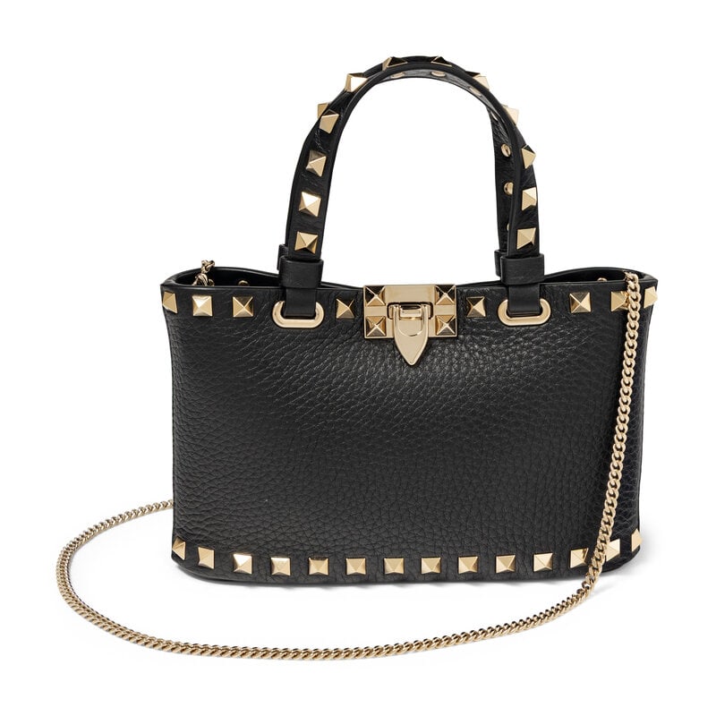 VALENTINO, ROCKSTUD MINI TOTE BAG  (1 of 4)