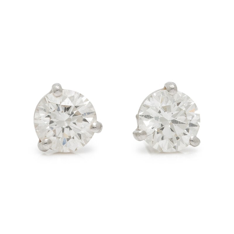 DIAMOND STUD EARRINGS (1 of 2)