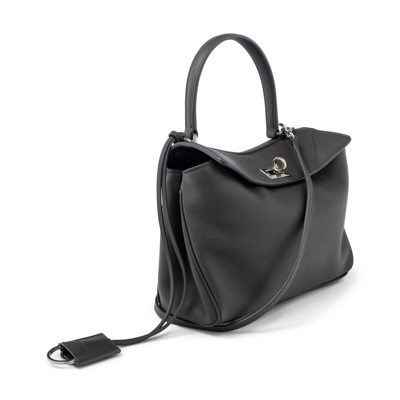 BALENCIAGA, GREY MINI RODEO BAG - 2