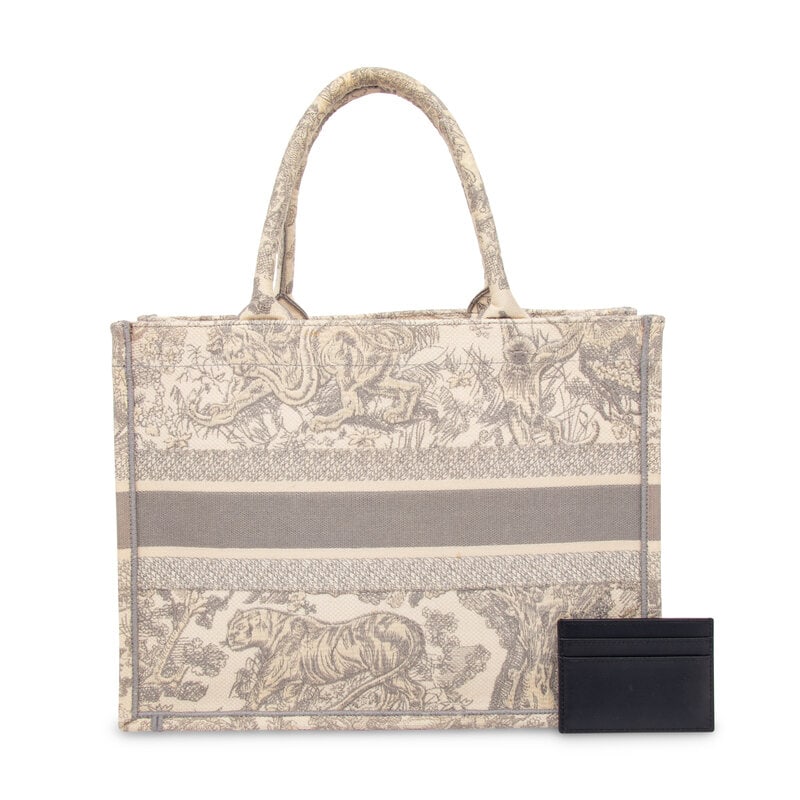 CHRISTIAN DIOR, TOILE DE JOUY BOOK TOTE & WALLET - 3