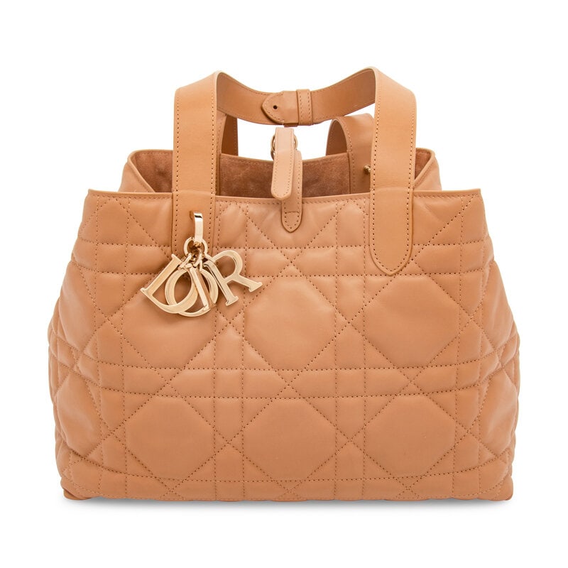 CHRISTIAN DIOR, QUILTED TOUJOURS TOTE (1 of 6)