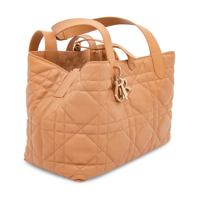 CHRISTIAN DIOR, QUILTED TOUJOURS TOTE - 2