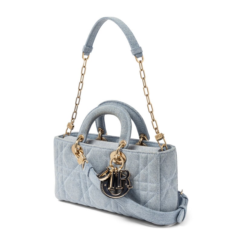 CHRISTIAN DIOR, DENIM LADY D-JOY BAG - 2