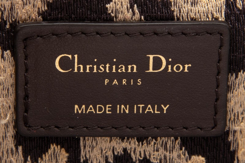 CHRISTIAN DIOR, CARO BAG IN VELVET LEOPARD JACQUARD - 5