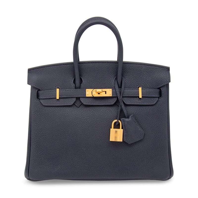 HERMÈS, BIRKIN 25 IN TOGO BLEU NUIT (1 of 6)