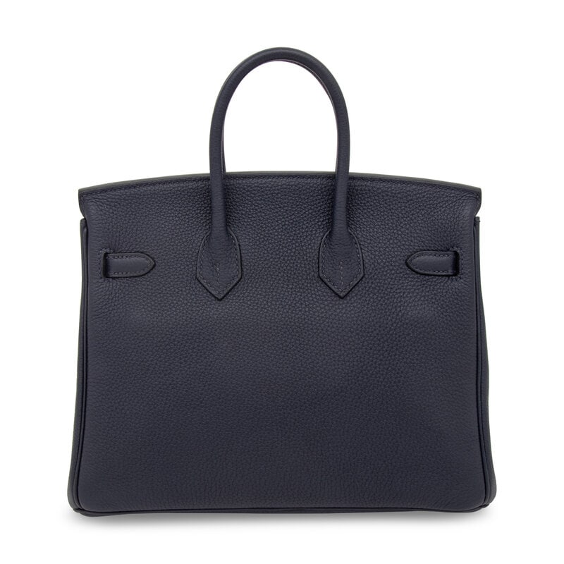 HERMÈS, BIRKIN 25 IN TOGO BLEU NUIT - 3