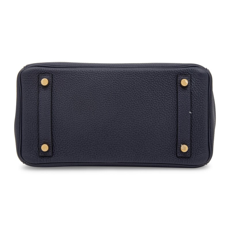 HERMÈS, BIRKIN 25 IN TOGO BLEU NUIT - 4