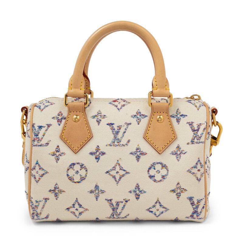 LOUIS VUITTON, SPEEDY 20 BANDOULIÈRE IN MONOGRAM JACQUARD - 3