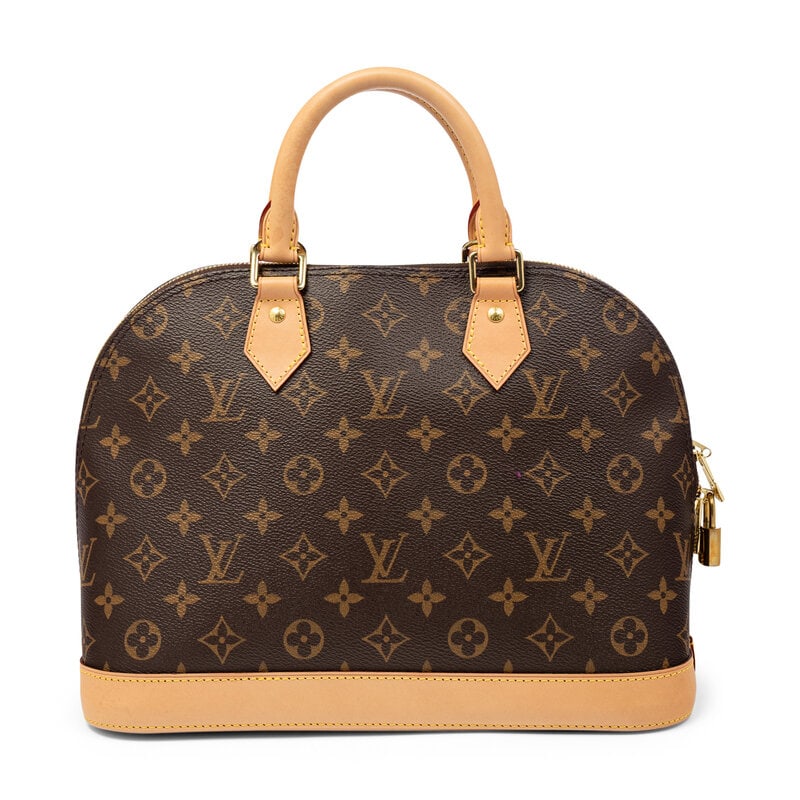 LOUIS VUITTON, MONOGRAM ALMA PM HANDBAG - 3
