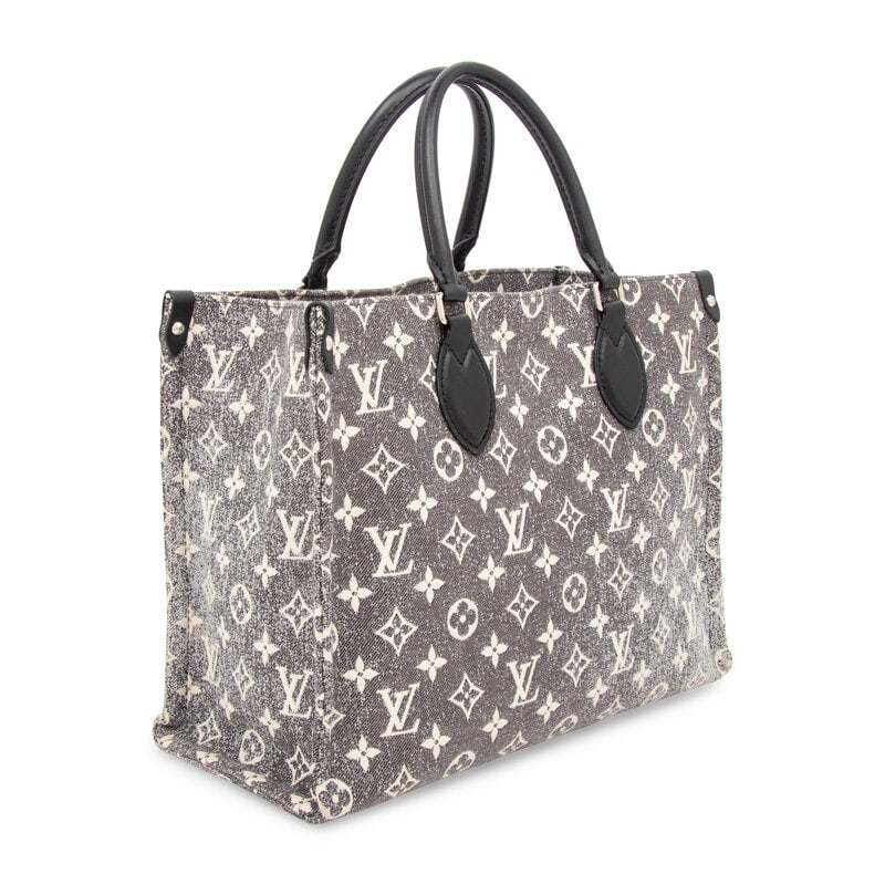 LOUIS VUITTON, ONTHEGO MONOGRAM JACQUARD TOTE - 2
