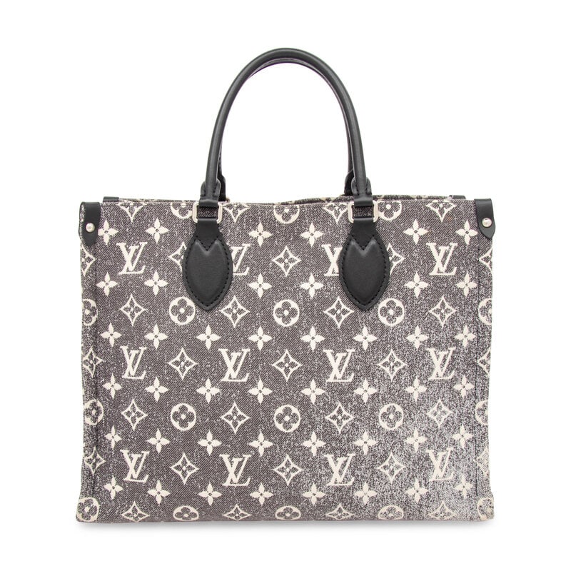 LOUIS VUITTON, ONTHEGO MONOGRAM JACQUARD TOTE - 3