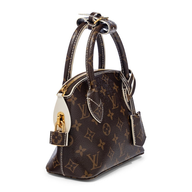 LOUIS VUITTON, MONOGRAM FETISH LOCKIT HANDBAG - 2