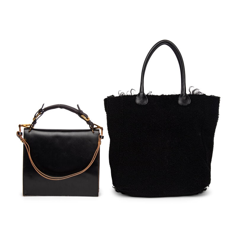 MARNI, TWO BLACK BAGS - 5