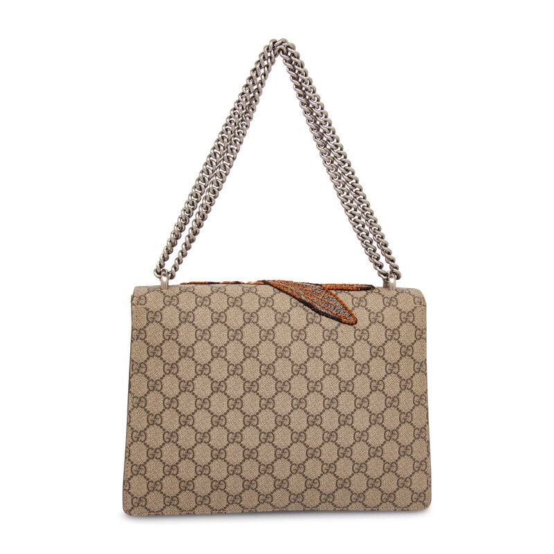 GUCCI, BEE-EMBROIDERED DIONYSUS BAG - 3