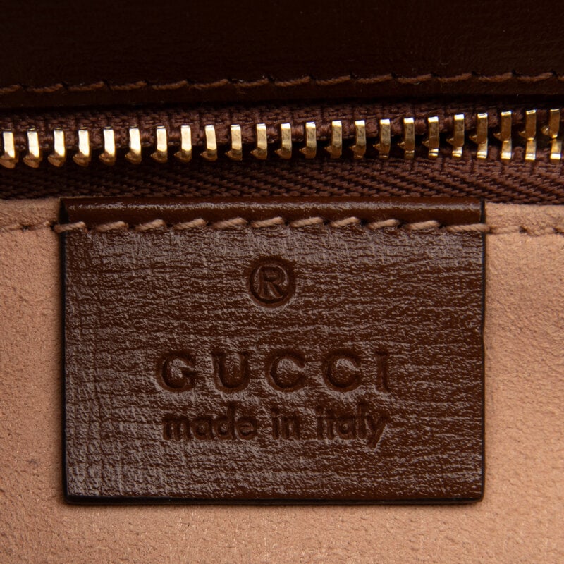 GUCCI, MONOGRAM 1955 HORSEBIT BAG - 4