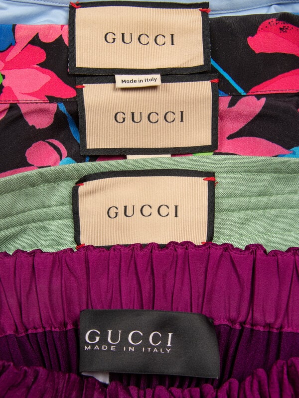 GUCCI, TWO SHIRTS & TWO SKIRTS - 2