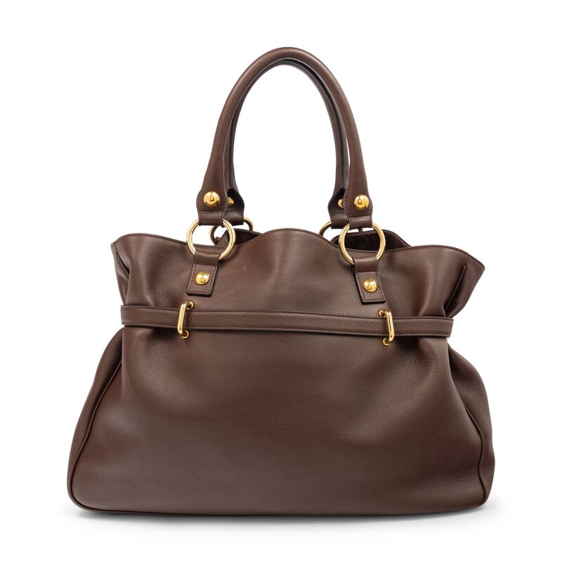CELINE, BROWN ANITA BAG - 3