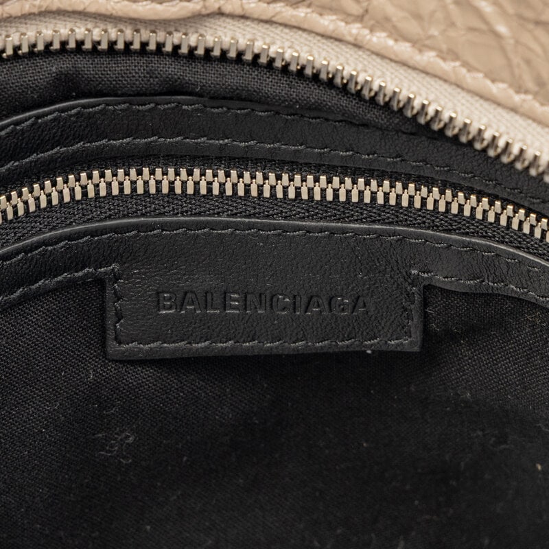 BALENCIAGA, TAUPE MEDIUM CITY BAG - 4