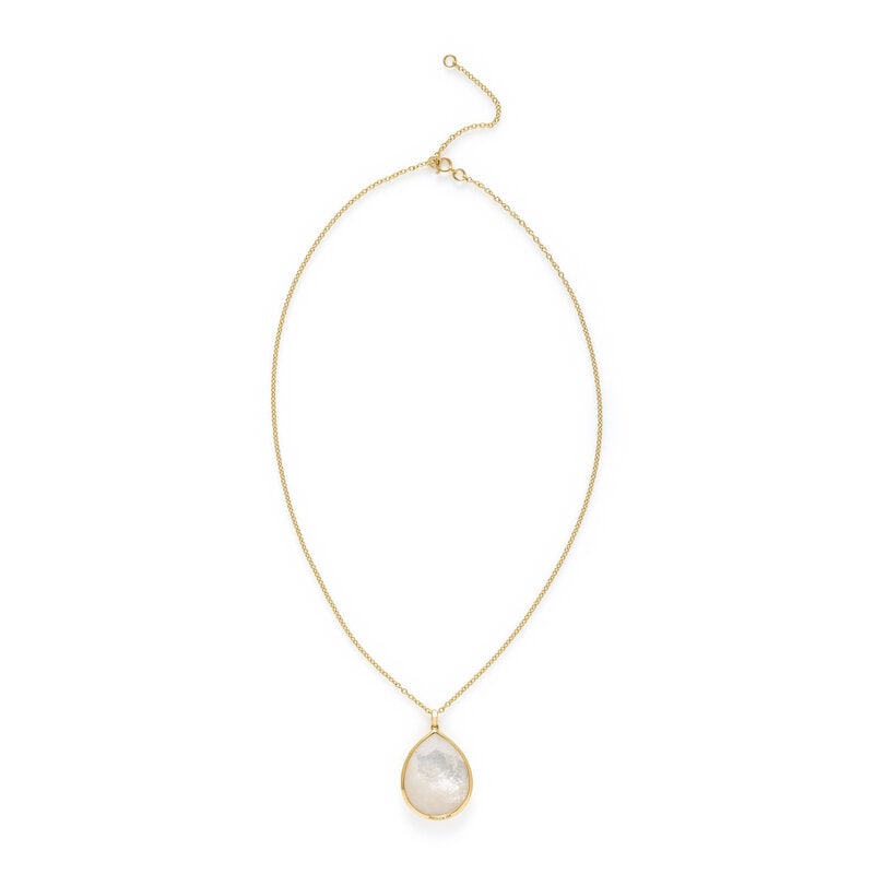 IPPOLITA, YELLOW GOLD AND MOTHER-OF-PEARL PENDANT NECKLACE - 2