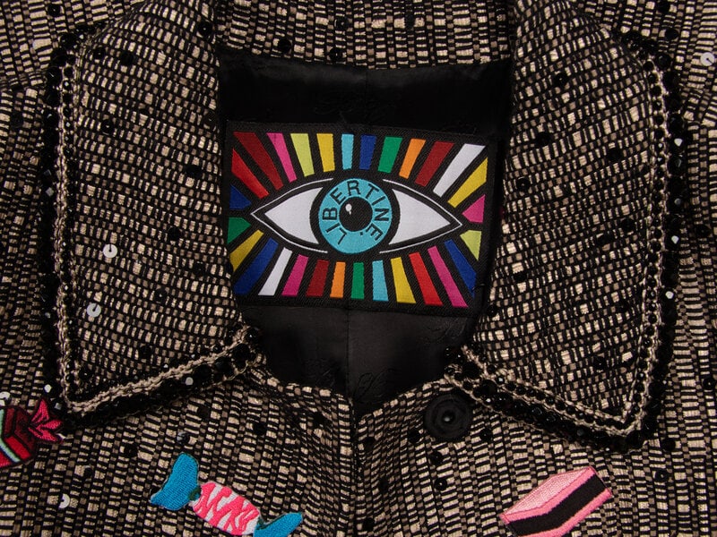 LIBERTINE, EMBROIDERED TWEED COAT - 7