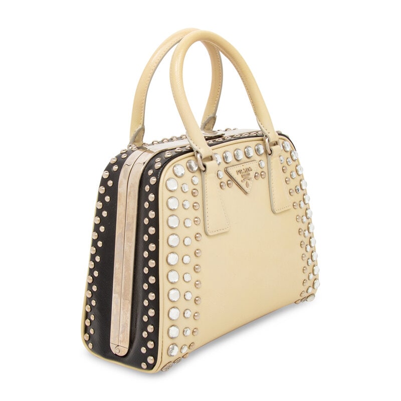 PRADA, CRYSTAL EMBELLISHED HANDBAG - 2