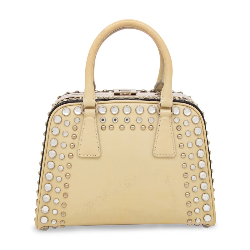PRADA, CRYSTAL EMBELLISHED HANDBAG - 3