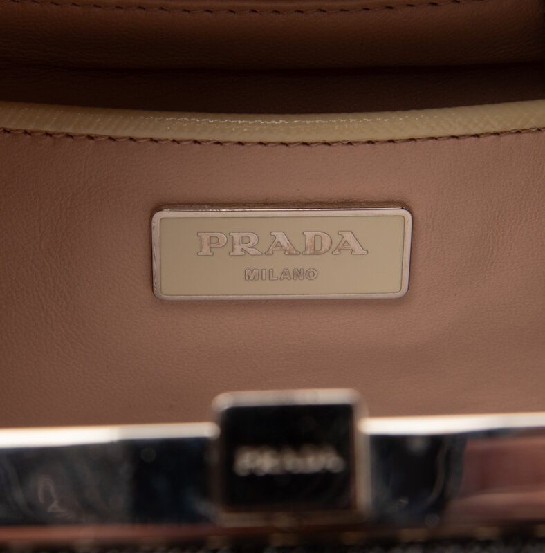 PRADA, CRYSTAL EMBELLISHED HANDBAG - 4