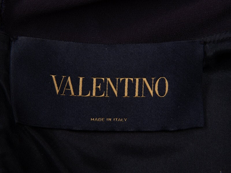 VALENTINO, FLORAL JACQUARD & CHIFFON SHIRTDRESS - 4