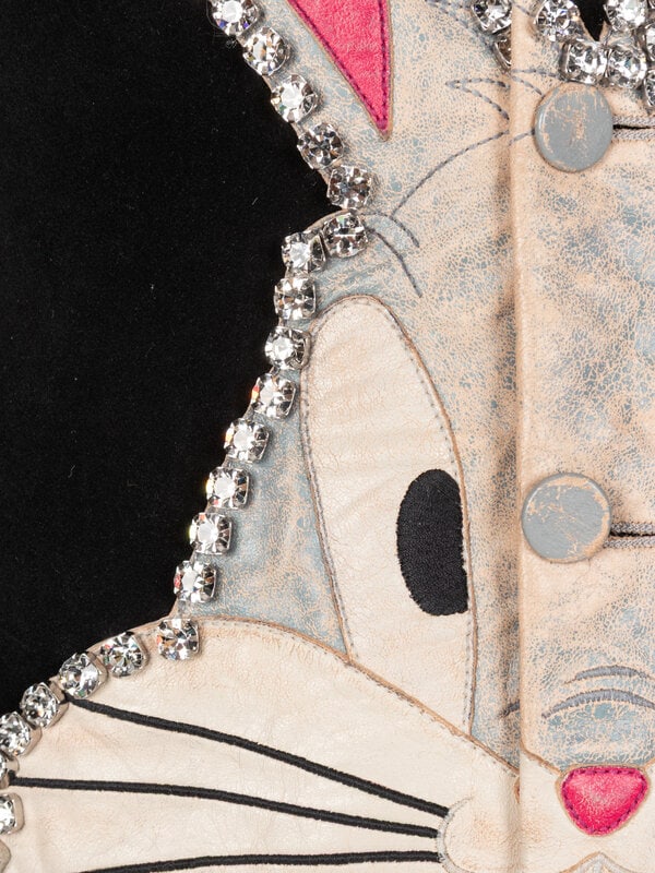 GUCCI, EMBELLISHED 'BUGS BUNNY' SUEDE VEST, 2018 - 4