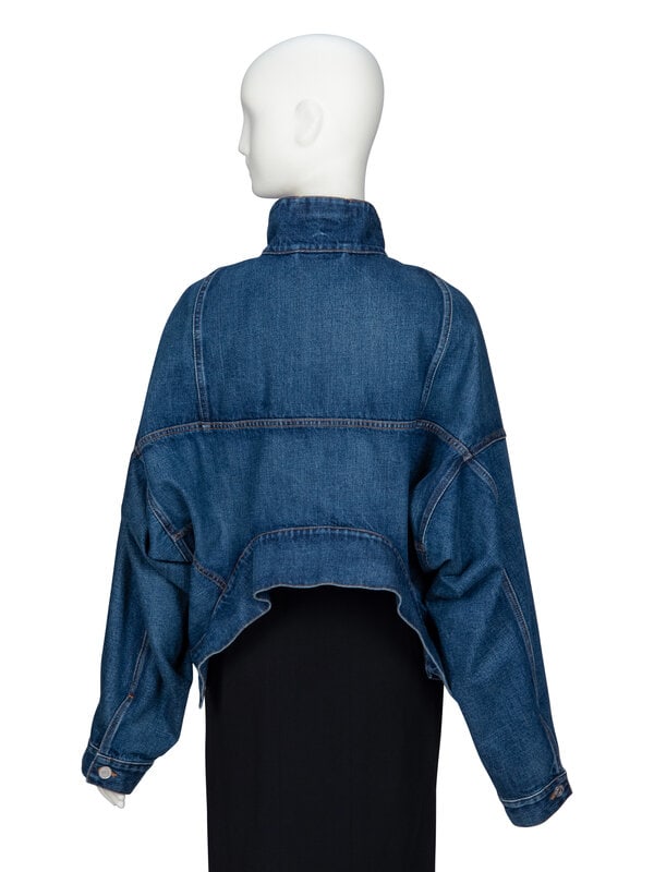 BALENCIAGA, DECONSTRUCTED DENIM JACKET, 2020 - 3