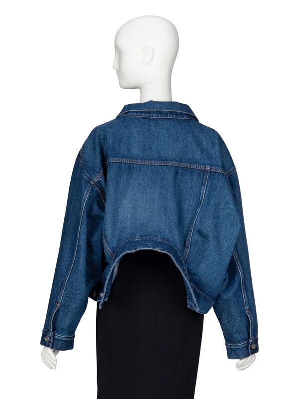 BALENCIAGA, DECONSTRUCTED DENIM JACKET, 2020 - 5