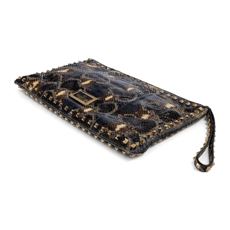 NANCY GONZALEZ & VALENTINO, THREE EXOTIC SKIN BAGS - 5