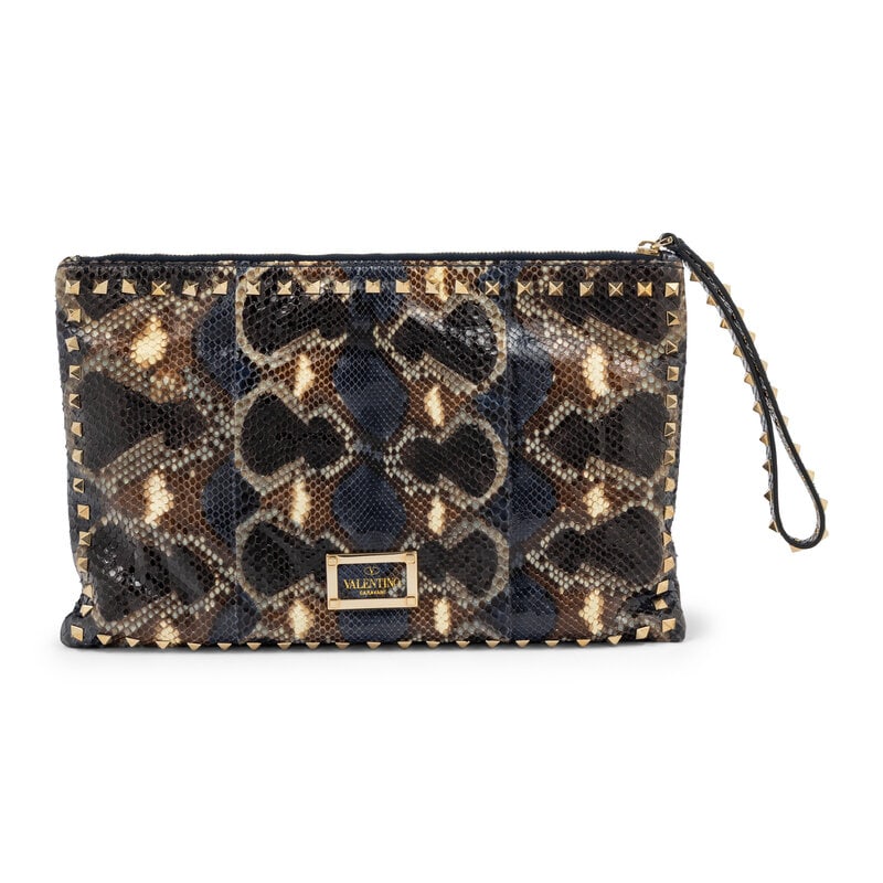 NANCY GONZALEZ & VALENTINO, THREE EXOTIC SKIN BAGS - 6