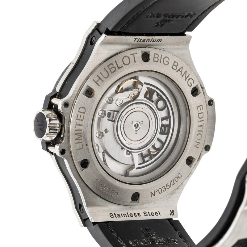 HUBLOT, 'BIG BANG' LIMITED EDITION 'BRODERIE' 'SUGAR SKULL' STAINLESS STEEL WATCH WITH DIAMONDS AND  - 3