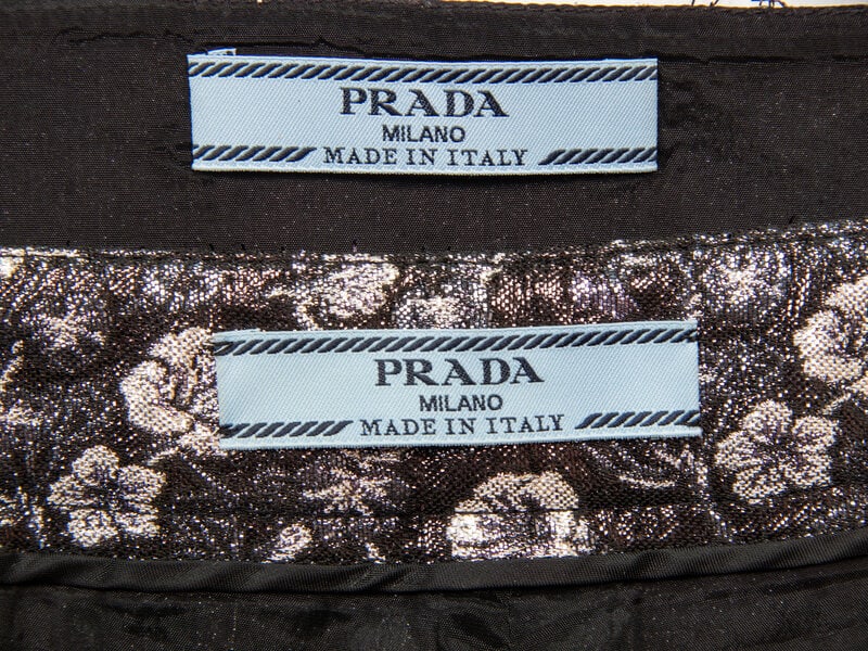 PRADA, FLORAL BROCADE ENSEMBLE - 4