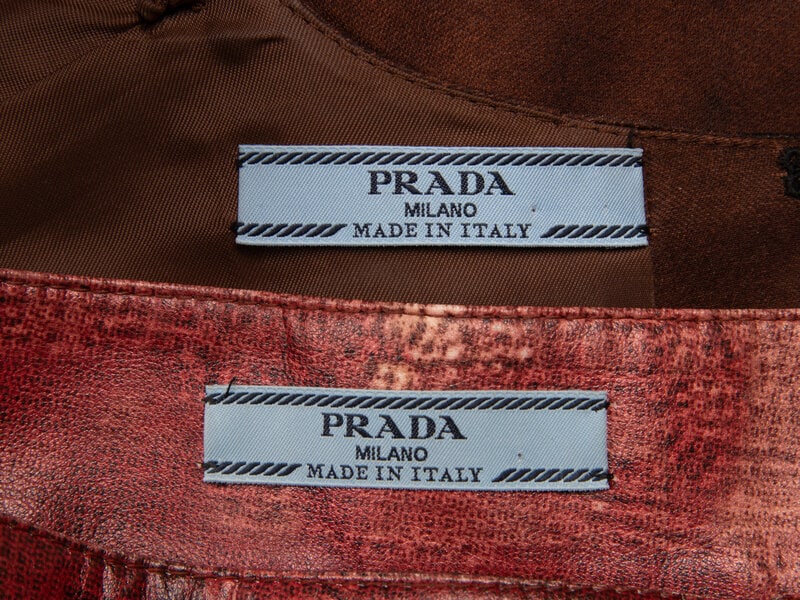 PRADA, PRINTED SKIRT ENSEMBLE, A/W 2017 - 4