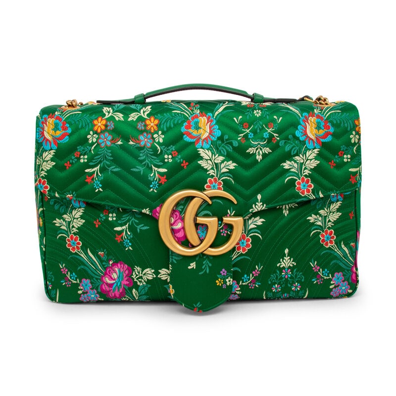 GUCCI, FLORAL XL MARMONT BAG - 3