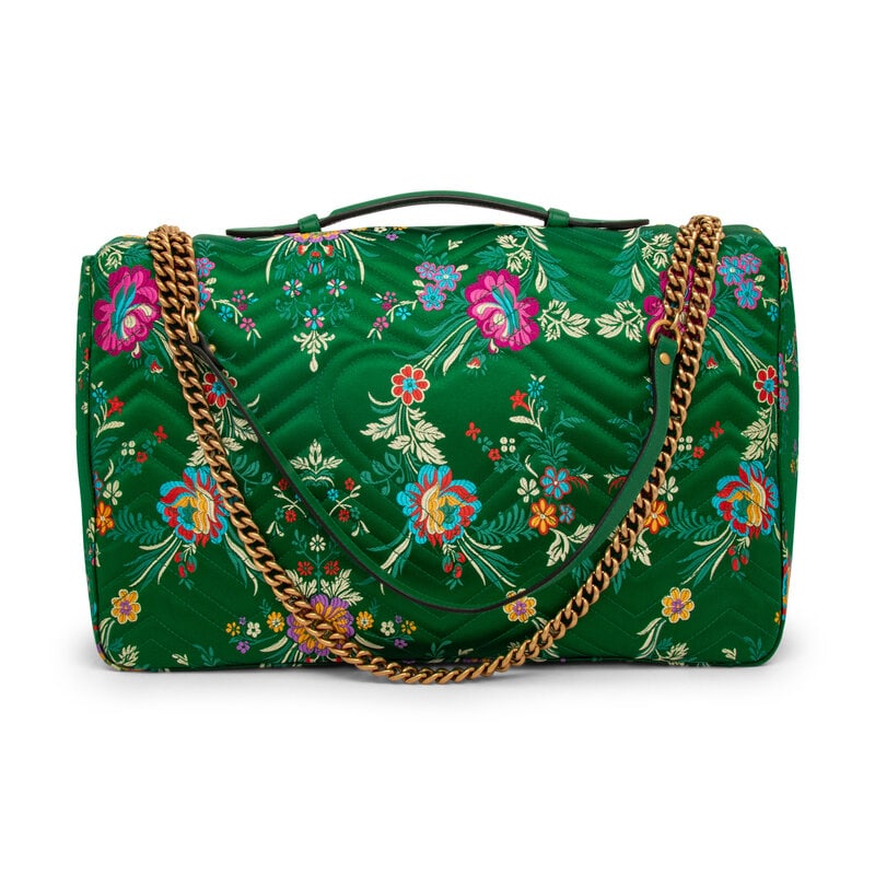 GUCCI, FLORAL XL MARMONT BAG - 5