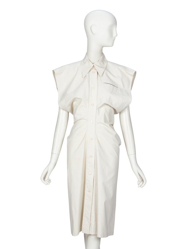 BOTTEGA VENETA, SLEEVELESS SHIRTDRESS, 2020 (1 of 3)