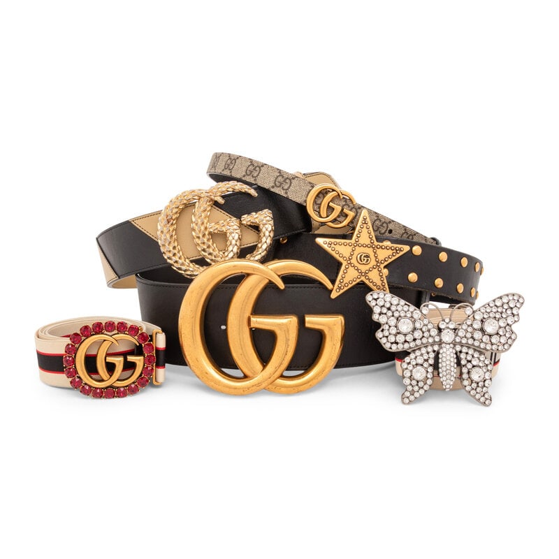 GUCCI, SIX BELTS (1 of 4)