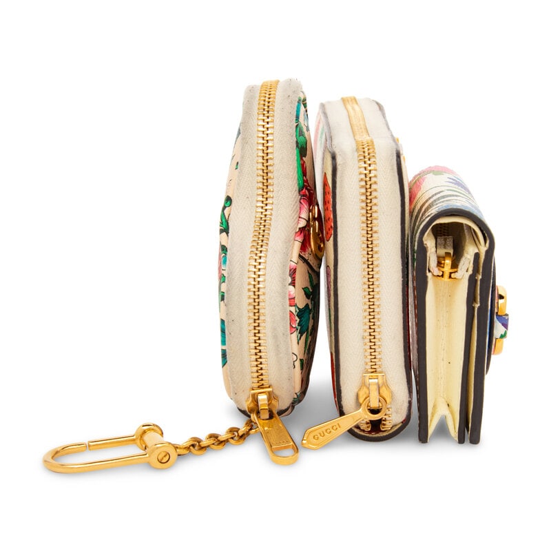 GUCCI, THREE PRINTED WALLETS - 3