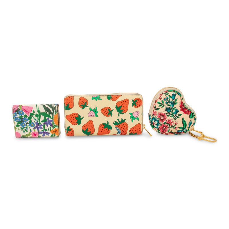 GUCCI, THREE PRINTED WALLETS - 4